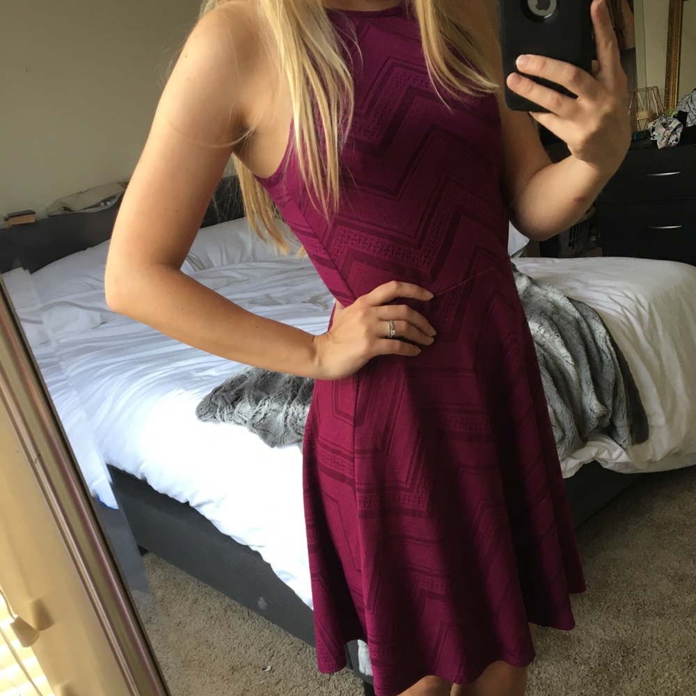 Maroon Target Dress